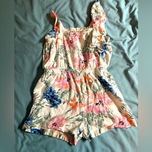 Girls’ 7 Romper, floral, Jessica Simpson brand